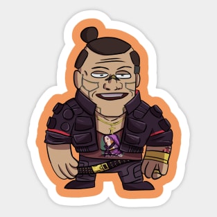 Mini Jackie Sticker